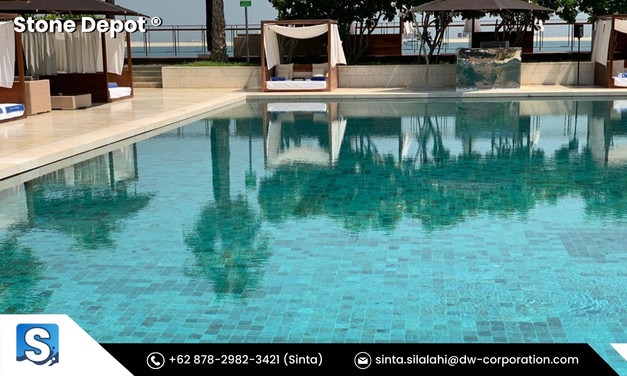 Green Pool Tiles: An Elegant Solution for Hotels and Resorts